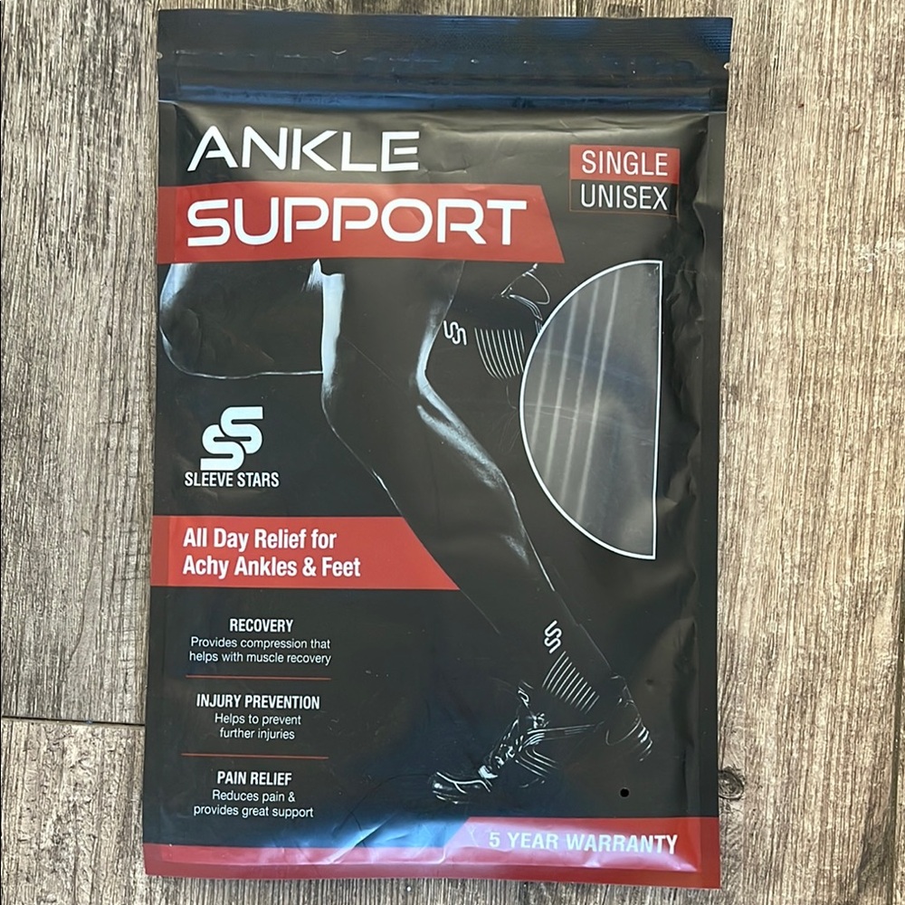 Black Ankle Support